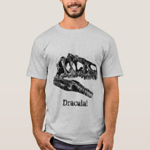 Dracula! Allosaurus-Dinosaurier-Schädel T-Shirt