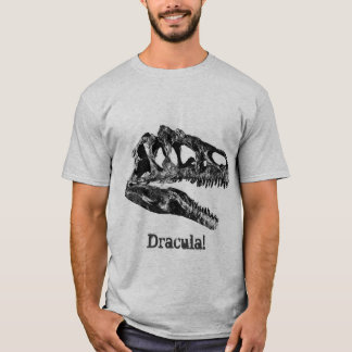 Dracula! Allosaurus-Dinosaurier-Schädel T-Shirt