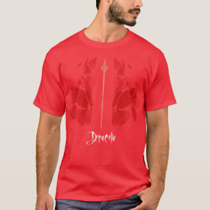 Dracula Bram Stoker Vlad Farbe T-Shirt