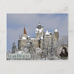 Dracula-Burg, Winter Postkarte