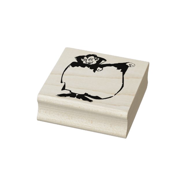 Dracula Capture leere Silhouette Kunst Briefmarke Gummistempel (Stempel)