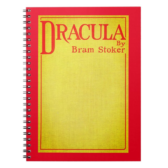 Dracula Cover der ersten Ausgabe Notizblock (Vorderseite)