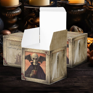 Dracula, Creepy Nun und Ghost Halloween Geschenkschachtel