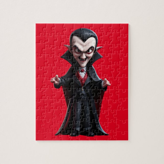 Dracula Figure Jigsaw Puzzle (Vertikal)