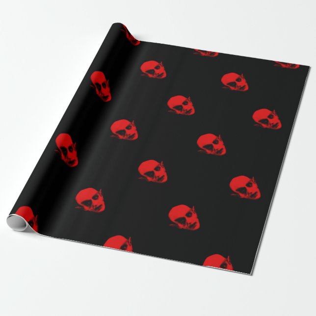 Dracula Geschenkpapier (Ungerollt)