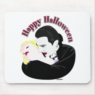 Dracula, glückliches Halloween Mousepad