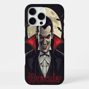 Dracula Gothic Horror Halloween iPhone 16 Pro Max Hülle