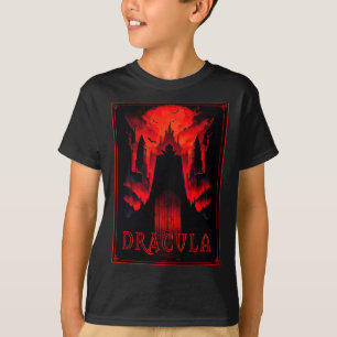 Dracula Gotischer Horror Vampire Art-halloween Vam T-Shirt