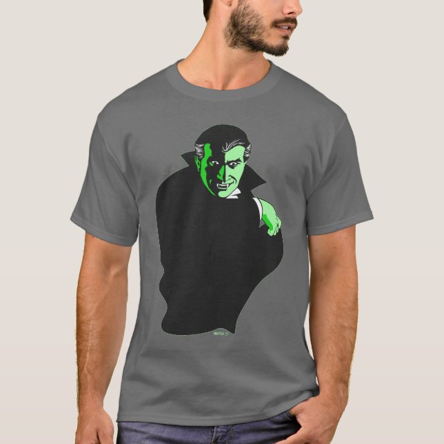 Dracula-Grafik T-Shirt (Vorderseite)