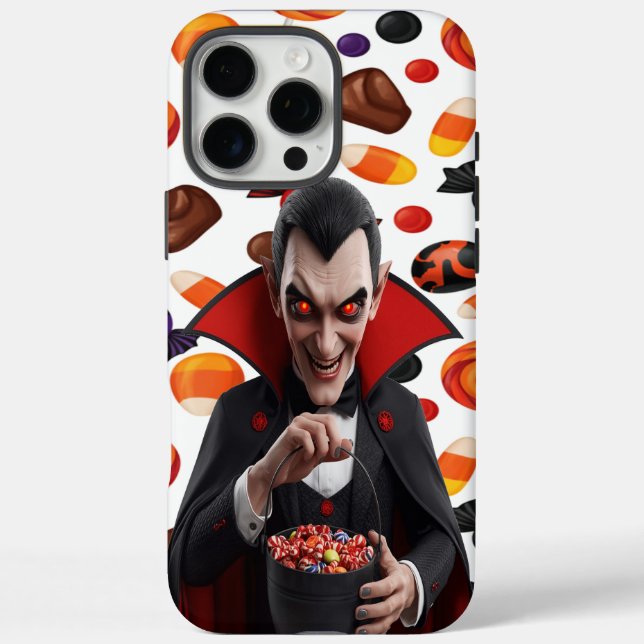 Dracula Halloween Candy Case-Mate iPhone Hülle (Rückseite)