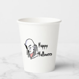 Dracula halloween pappbecher