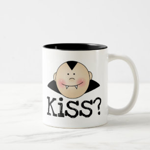 Dracula Kiss Zweifarbige Tasse