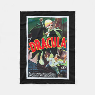 Dracula-Monster-Film-Decke Fleecedecke