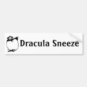 Dracula-Niesen Autoaufkleber