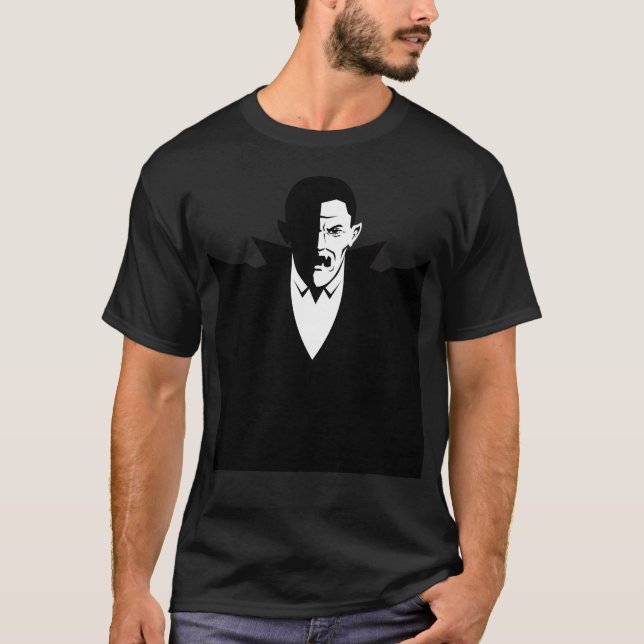 Dracula Retro T-Shirt (Vorderseite)