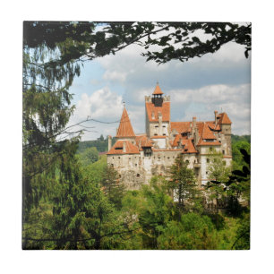 Dracula-Schloss in Siebenbürgen, Rumänien Fliese