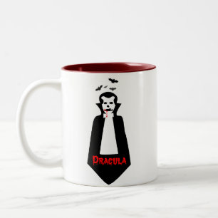 Dracula-Tassengeschenk Zweifarbige Tasse