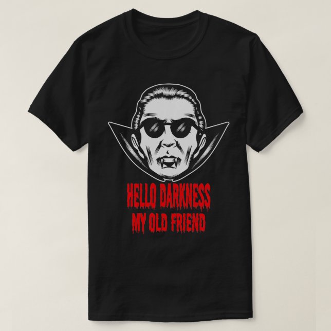 Dracula Vampire Goth Gothic Halloween T-Shirt (Design vorne)