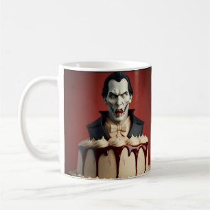 Dracula Vampire Themed Cake Kaffeetasse