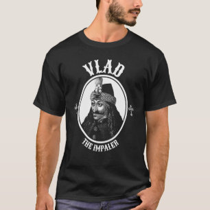 Dracula Vlad Der Untote Werfer T-Shirt