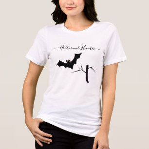 Dracula's nocturnal Awarits Funny Bite of the Nigh Tri-Blend Shirt