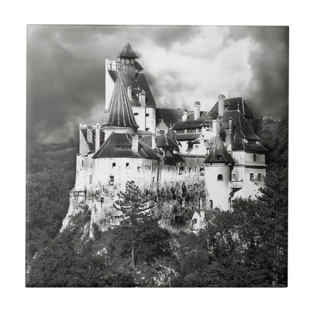 Draculas Schloss, Siebenbürgen Fliese (Vorderseite)