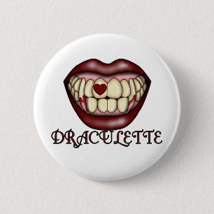 Draculette Tshirts und Geschenke Button