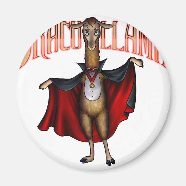 Dracullama Magnet (Vorne)