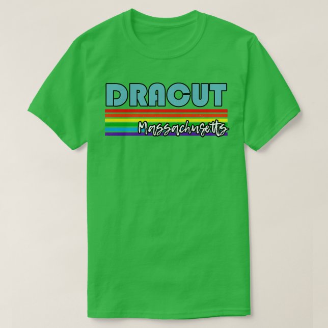 Dracut Massachusetts Pride Dracut LGBT Geschenk LG T-Shirt (Design vorne)