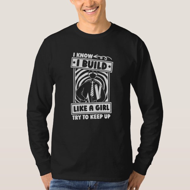 Draftsman Humor House  Civil Engineer Buildings Ar T-Shirt (Vorderseite)