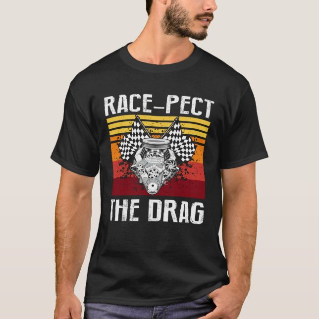 Drag Boat for Drag Boat Driver and Speedboat Racin T-Shirt (Vorderseite)