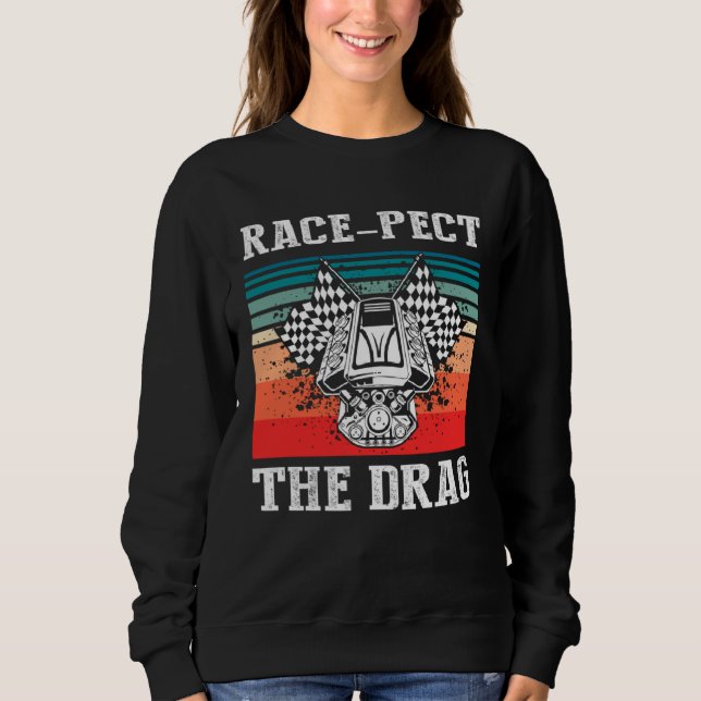 Drag Boat Race for Drag Boat and Drag Boat Driver  Sweatshirt (Vorderseite)