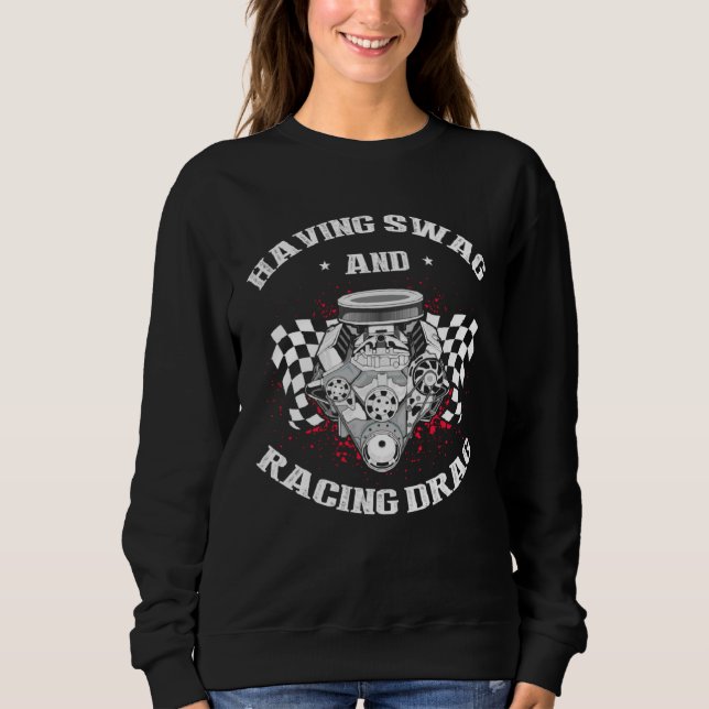 Drag Boat Racer for Drag Boat Race and Drag Boat   Sweatshirt (Vorderseite)