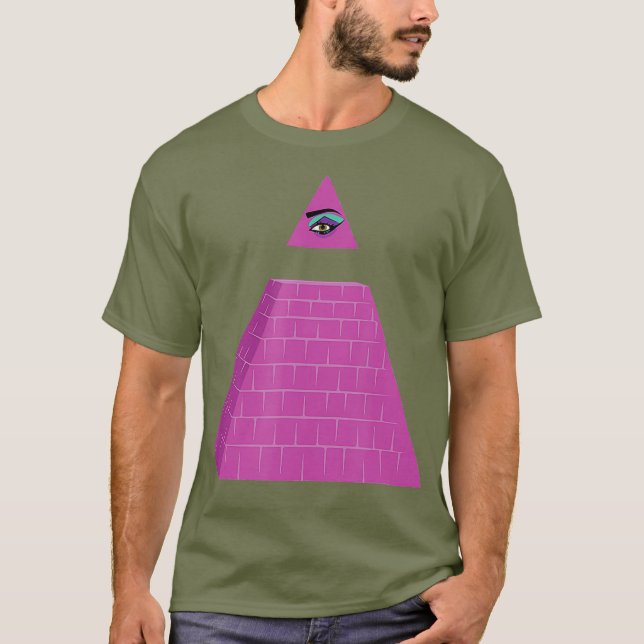 Drag Illuminati Verschwörung - Funny LGBT Drag T-Shirt (Vorderseite)