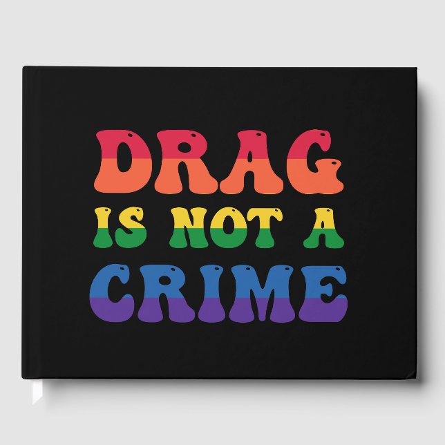 Drag ist kein Kriminalbuch Gästebuch (Vorderseite)