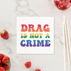 Drag ist kein Kriminalpapier von Napkins Serviette