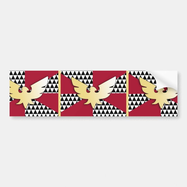 Drag Pride-Flag Autoaufkleber (Vorne)