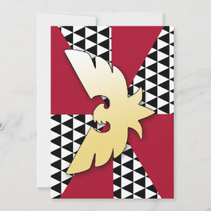 Drag Pride-Flagge Feiertagskarte