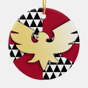 Drag Pride-Flagge Keramik Ornament