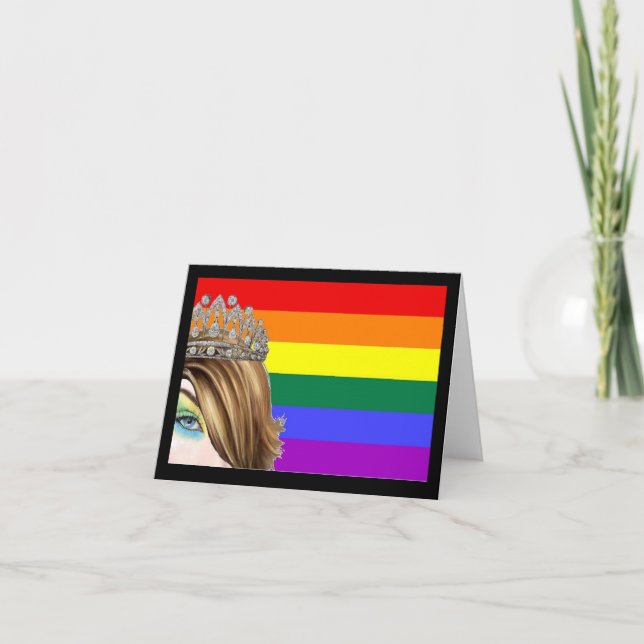 Drag Pride-Karte Karte (Vorderseite)
