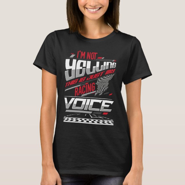 Drag Racing Car Race car driver racer T-Shirt (Vorderseite)