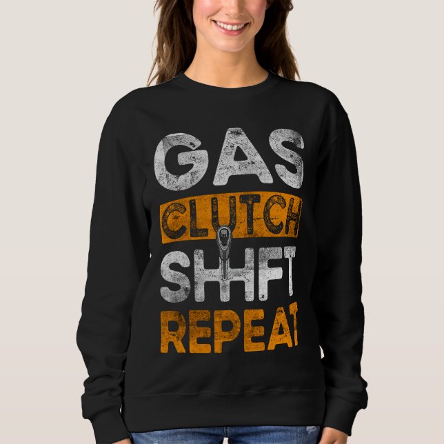 Drag Racing Drag Racer Car Racing Sweatshirt (Vorderseite)