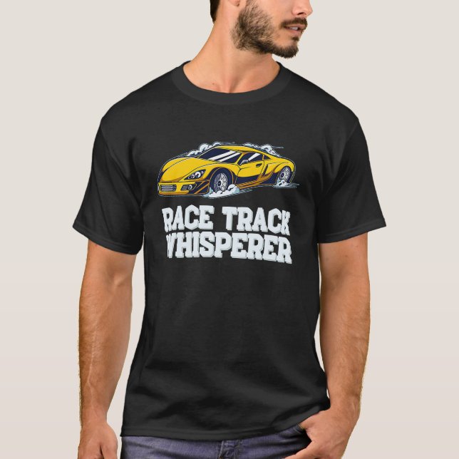 Drag Racing Drifting And Drag Racer  Heartbeat T-Shirt (Vorderseite)