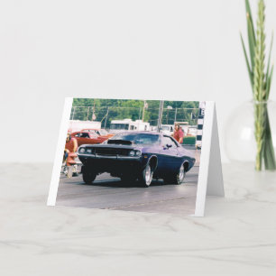 Drag Racing Feiertagskarte