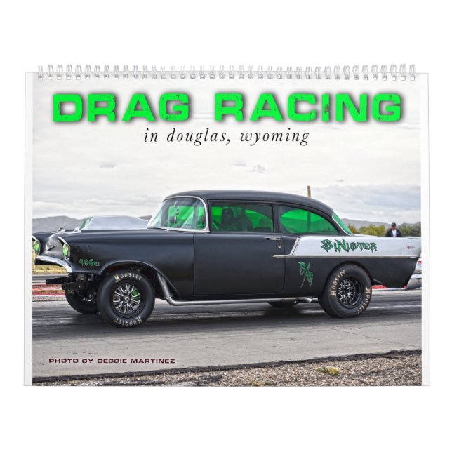 Drag Racing in Douglas, Wyoming Kalender (Titelbild)