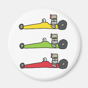 Drag Racing Magnet