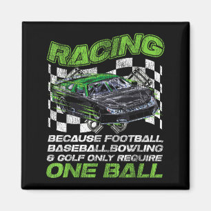 Drag Racing Rennwagen Retro Vintage Rennsport Weil Magnet