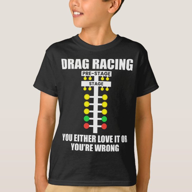 Drag Racing T-Shirt (Vorderseite)