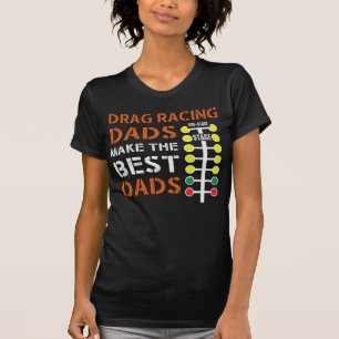Drag Racing Vater Mechanic Dragster Daddy Racer T-Shirt