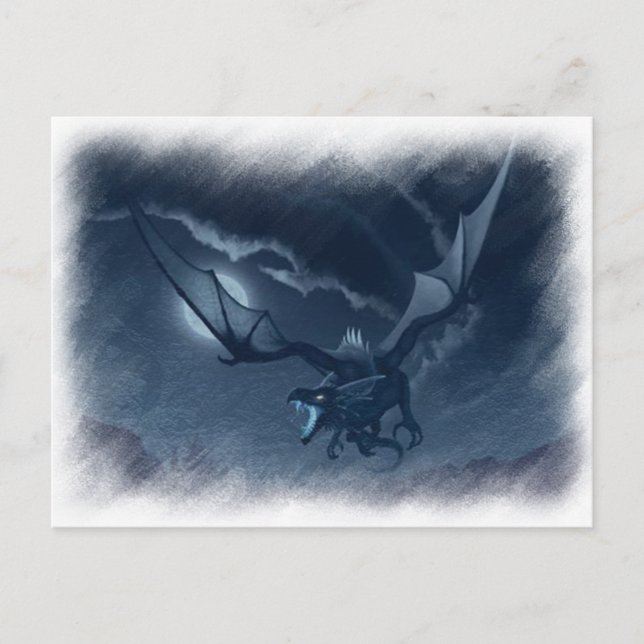 Dragão Alado Postkarte (Vorderseite)